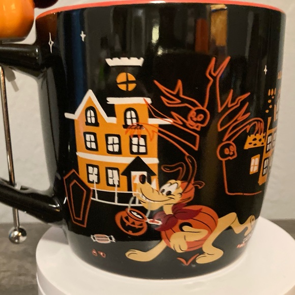 Disney Mickey Mouse Halloween Coffee Mug with Stirrer - Picture 7 of 10